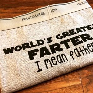 Worlds greatest father. Boxer briefs